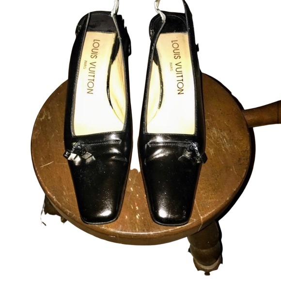 💙💙LOUIS VUITTON🤎🤎VINTAGE”💜💜DICE❤️❤️SLINGBAACKS💛💛 - Picture 2 of 7